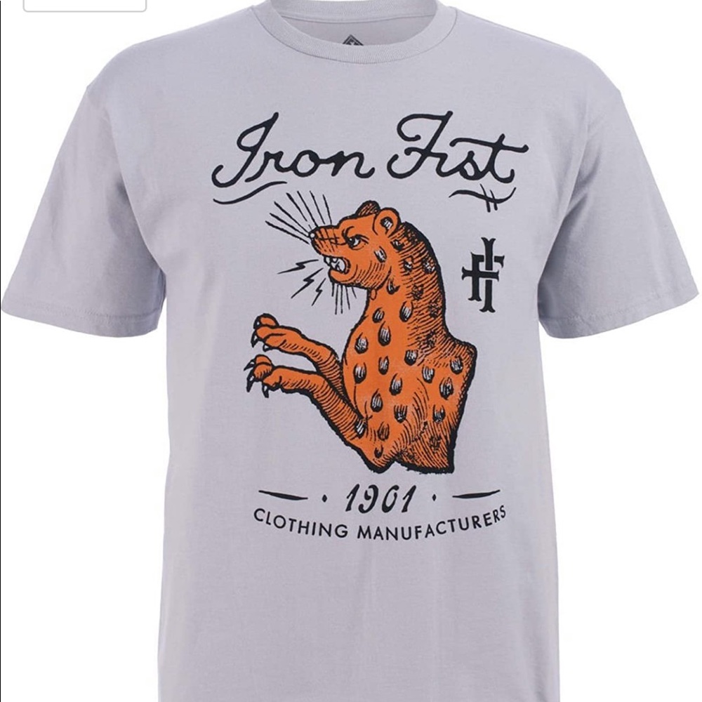 NWT Iron Fist MFG Clothing Brand T-Shirt